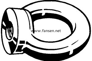 DIN582 Lifting Eye  Nut 吊環螺母