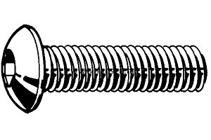 ISO7380 Hexagon Socket  Button Head Screw 圓頭內六角螺釘